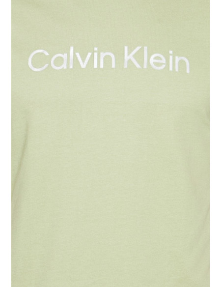 T-shirt Uomo Raised Striped Logo Calvin Klein